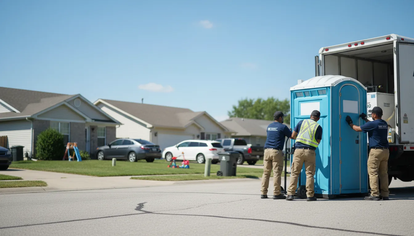 Standard Porta Potty Rentals in Thorp, WI near me